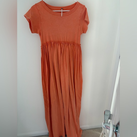 Free People Dresses & Skirts - Orange Maxi Dress